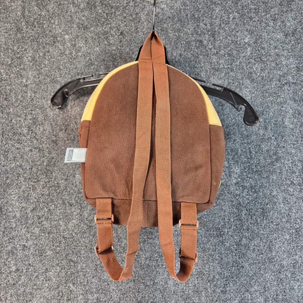 Unipak Kids Plush Woodland Animal Backpack Brown Tan Fox‎ Squirrel Ram Bear 11